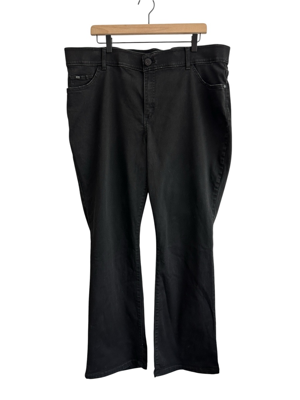 Lee Women  Black Boot Cut Jeans Flex Motion‎ by Lee Stretchy Comfort Mid Rise